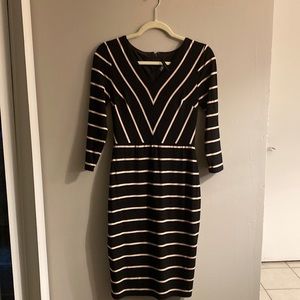 black, white, and white a little big or tan. “White House Black Marker” dress.